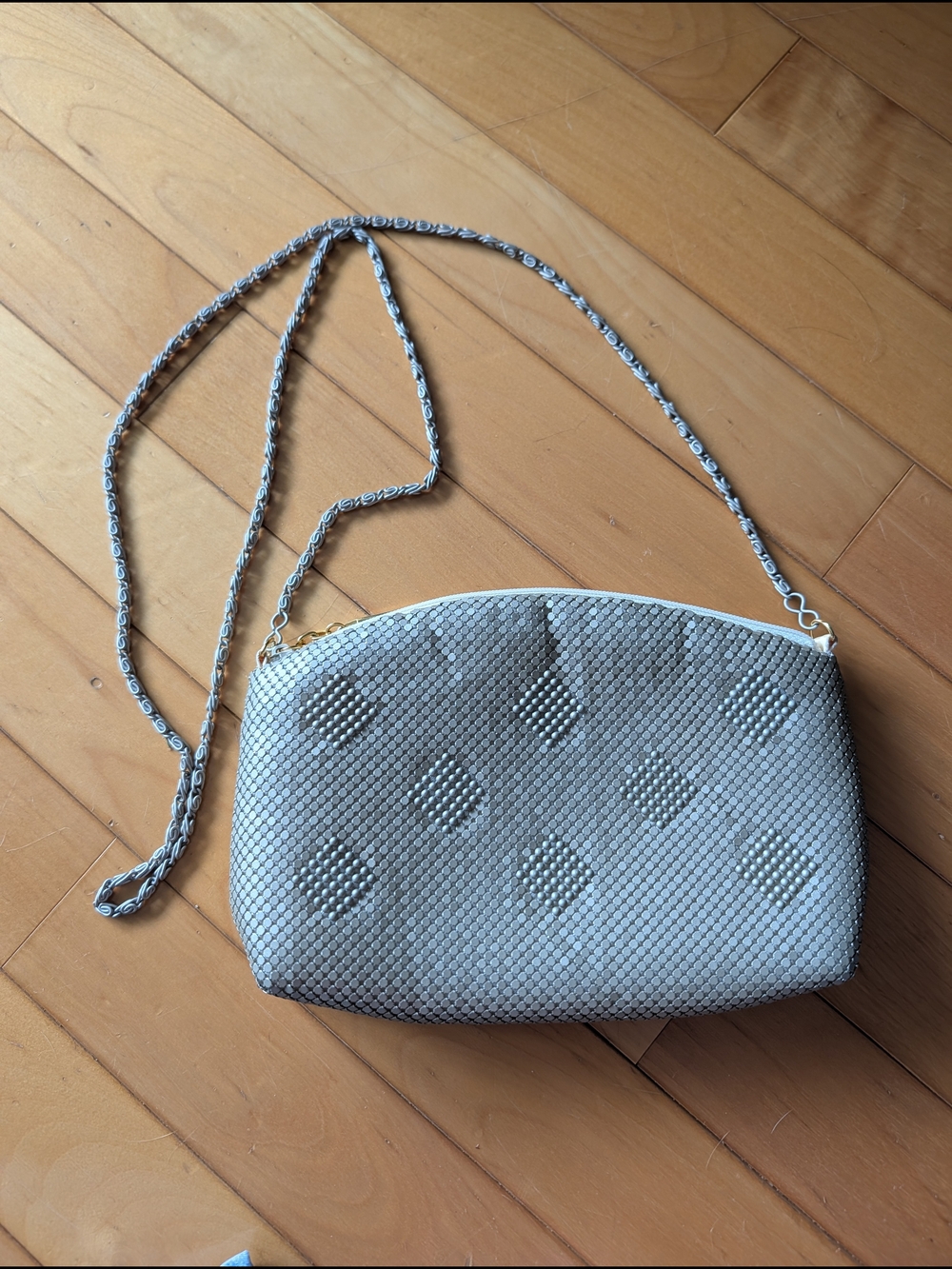 Vtg Fiona Metal Mesh Purse